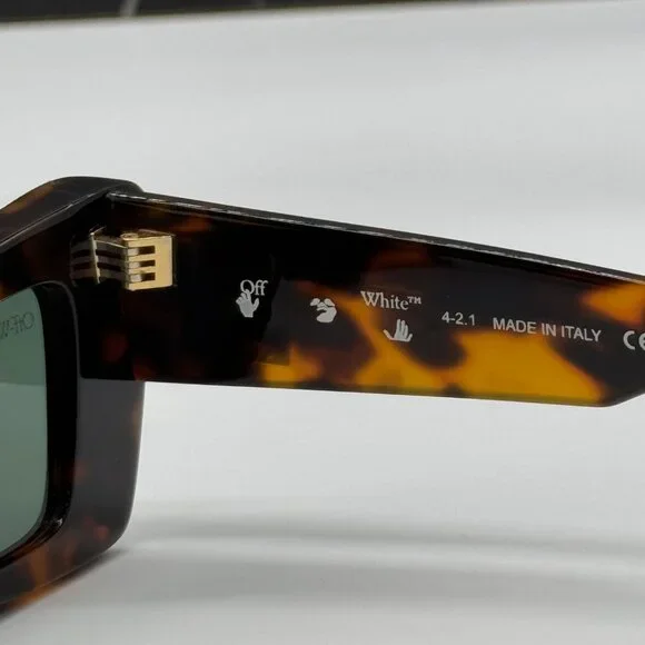 NEW OFF-WHITE SUNGLASSES, HAVANA CAT EYE WOMEN EYEWEAR OFF  display picture 3